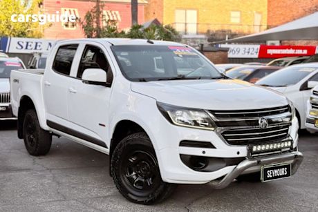 White 2017 Holden Colorado Ute Tray LS 4X4