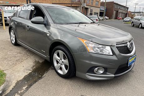 Grey 2012 Holden Cruze Hatchback Sri V