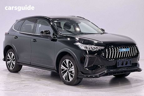 Black 2025 GWM Haval Jolion SUV ULTRA HYBRID F