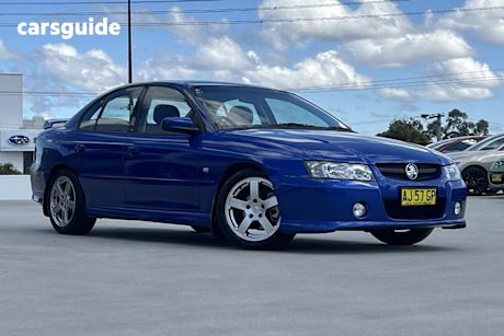 Blue 2006 Holden Commodore Sedan Sv6