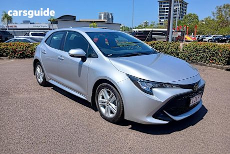 Silver 2021 Toyota Corolla Hatch ASCENT SPORT F