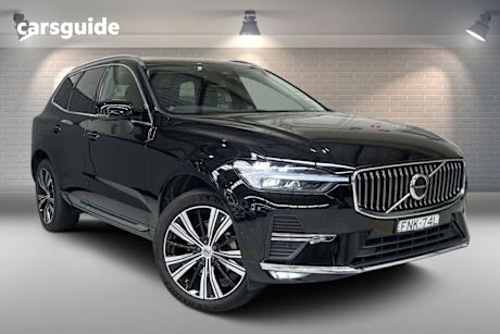 Black 2024 Volvo XC60 Wagon Ultra B5 Bright Mhev