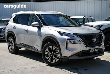 Silver 2024 Nissan X-Trail SUV ST-L E-POWER 4WD