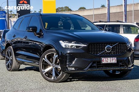 Black 2021 Volvo XC60 SUV B6 R-DESIGN 4WD