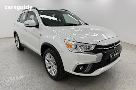 White 2019 Mitsubishi ASX Wagon Es Adas ( 2Wd)