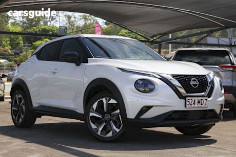 White 2024 Nissan Juke Hatchback St-L