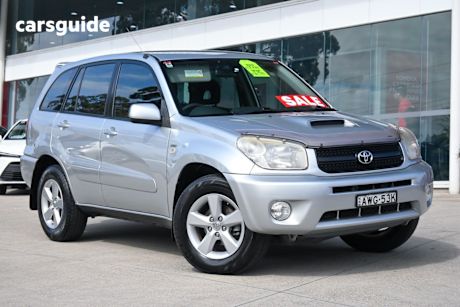 Silver 2005 Toyota RAV4 Wagon Cv Sport