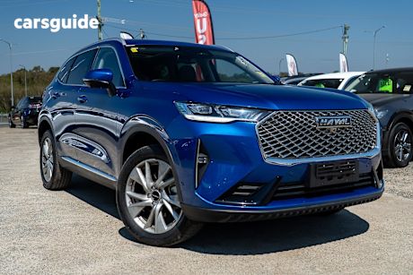 Blue 2022 GWM H6 SUV ULTRA F