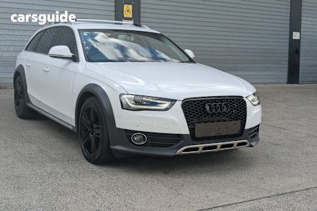 White 2014 Audi A4 Wagon Allroad Quattro Le