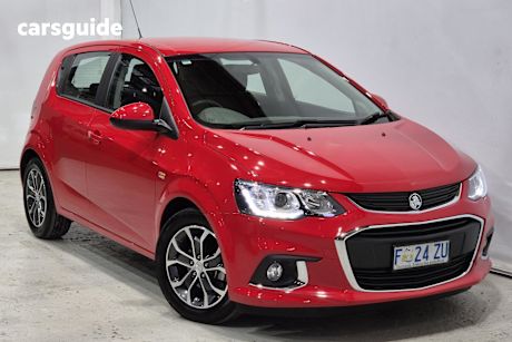 Red 2017 Holden Barina Hatch LS F