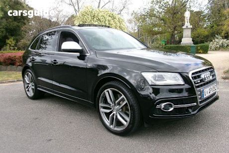 Black 2013 Audi SQ5 SUV TDI 4WD