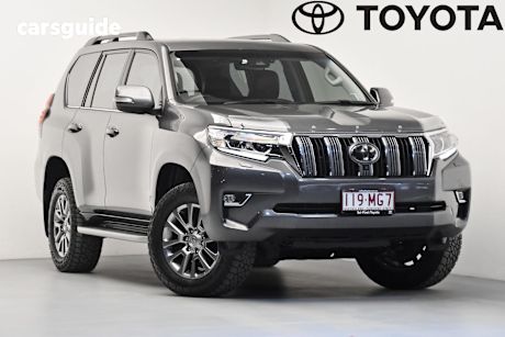 Grey 2019 Toyota Landcruiser Prado SUV VX 4X4
