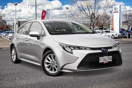 Silver 2022 Toyota Corolla Sedan ASCENT SPORT HYBRID F