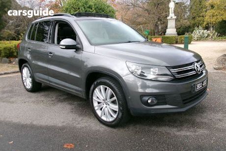 Grey 2013 Volkswagen Tiguan SUV 132TSI PACIFIC 4WD