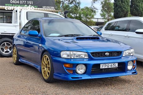 Blue 1999 Subaru Impreza Sedan WRX 4WD
