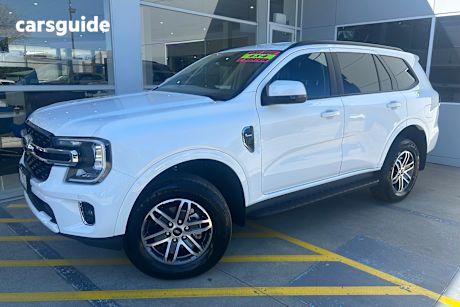 White 2024 Ford Everest SUV TREND 4X4