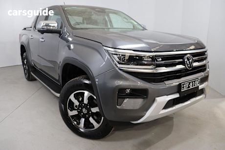 Grey 2024 Volkswagen Amarok Dual Cab Utility Style Tdi600 4Motion