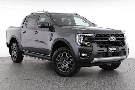 Grey 2023 Ford Ranger Ute Tray WILDTRAK 4X4