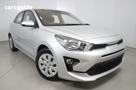 Silver 2022 Kia RIO Hatch S F