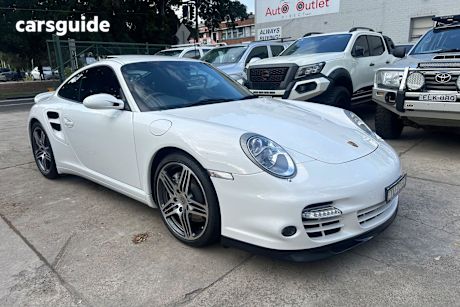 White 2007 Porsche 911 Coupe TURBO 4WD