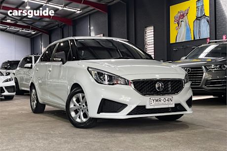White 2022 MG MG3 Hatch CORE F