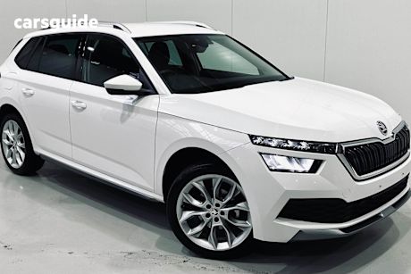 White 2023 Skoda Kamiq SUV 85TSI STYLE F