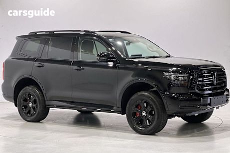 Black 2025 GWM Tank 500 SUV VANTA HYBRID 4WD
