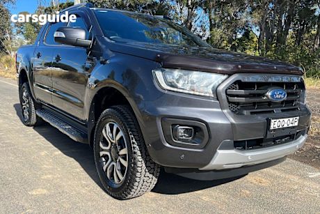 Grey 2019 Ford Ranger Ute Tray WILDTRAK 4X4