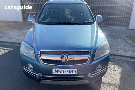Blue 2008 Holden Captiva Wagon Lx (4X4)