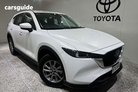 White 2023 Mazda CX-5 Wagon Maxx Sport (Fwd)