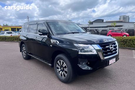 Black 2025 Nissan Patrol SUV TI 4X4