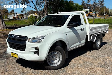 White 2023 Isuzu D-MAX Ute Tray SX HIGH RIDE R