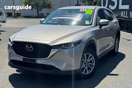 Gold 2024 Mazda CX-5 SUV G20 MAXX F