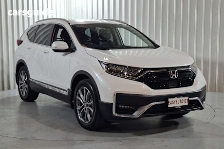 White 2020 Honda CR-V Wagon Vti Lx (Awd) 5 Seats
