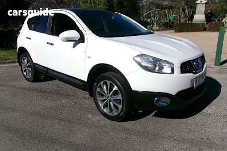 White 2011 Nissan Dualis Hatch TI F