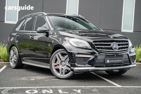 Black 2014 Mercedes-Benz ML SUV ML63 AMG 4X4