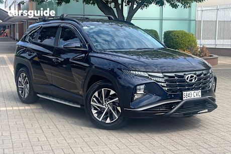 Blue 2023 Hyundai Tucson SUV ELITE 4X4