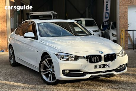 White 2012 BMW 320D Sedan Sport Line