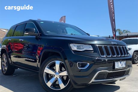 Black 2013 Jeep Grand Cherokee SUV LIMITED 4X4
