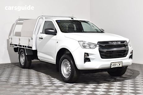 White 2023 Isuzu D-MAX Ute Tray SX HIGH RIDE R