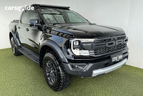 Black 2023 Ford Ranger Ute Tray RAPTOR 4X4
