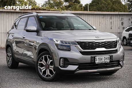 Grey 2019 Kia Seltos SUV GT-LINE 4X4