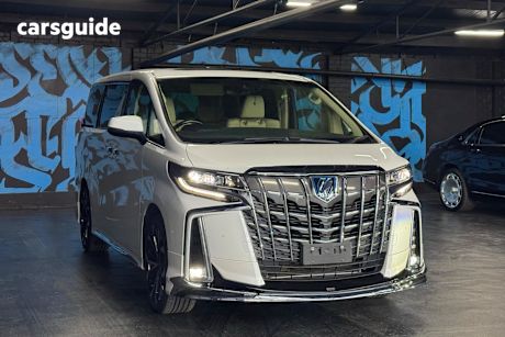 White 2023 Toyota Alphard SUV EXECUTIVE LOUNGE S AYH30