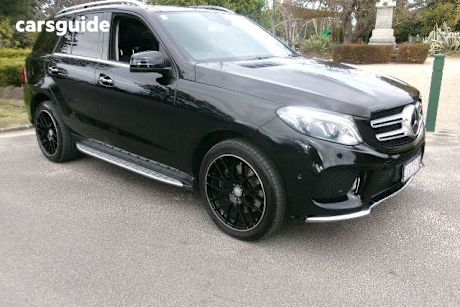 Black 2016 Mercedes-Benz GLE-Class SUV GLE350 D 4WD
