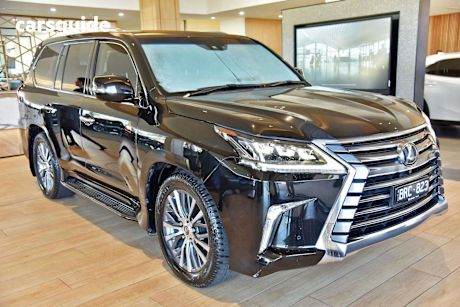 Black 2019 Lexus LX SUV LX450D 4X4