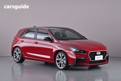 Red 2020 Hyundai I30 Hatchback N Line Premium