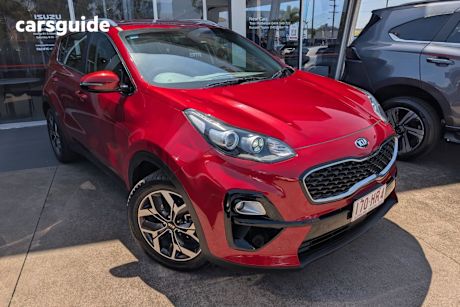 Red 2020 Kia Sportage SUV SX F