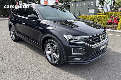 Black 2021 Volkswagen T-ROC SUV 140TSI SPORT 4WD