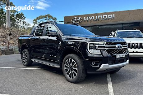 Black 2025 Ford Ranger Double Cab Pick Up Platinum 3.0 (4X4)