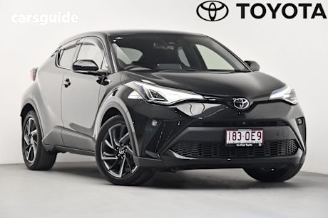 Black 2022 Toyota C-HR SUV KOBA F